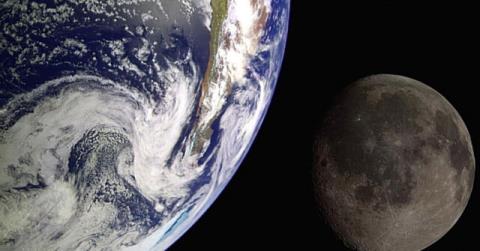ماه زمانی با میدان مغناطیسی از جو زمین محافظت می كرده است