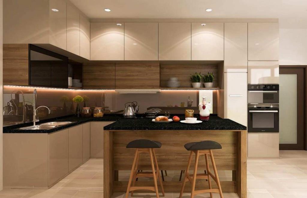 طراحی رنگ مناسب كابینت