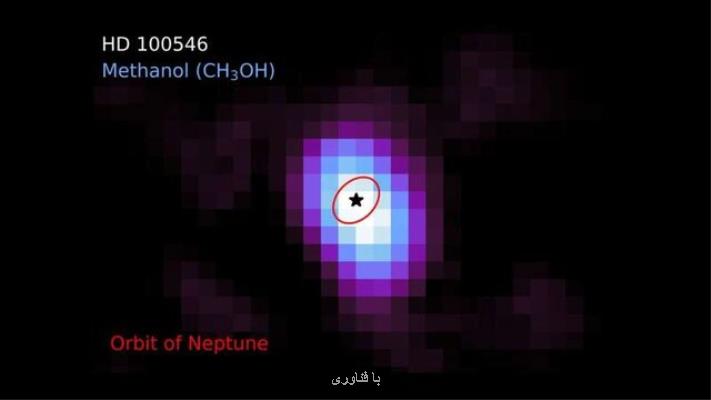 كشف متانول در قرص سیاره ای برای نخستین بار