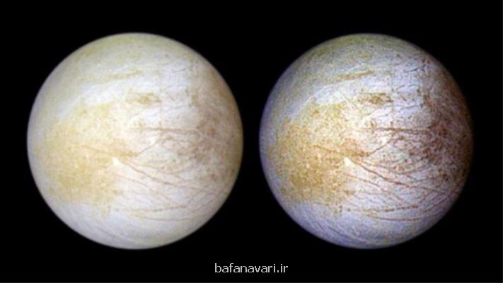 تنها یک نیمکره قمر سیاره مشتری بخار آب دارد!
