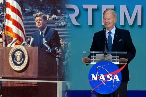 برنامه ناسا برای بازگشت به ماه در ۶۰ سالگی سخنرانی معروف کندی