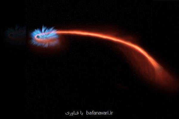 سرنوشت نهایی ستاره ای که ازطریق یک سیاهچاله تکه تکه شد!