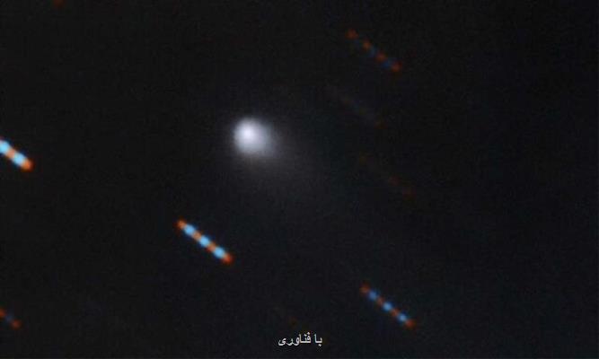 ثبت عكس رنگی از دومین دنباله دار بین ستاره ای